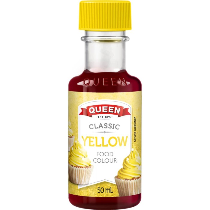 Egg yellow food coloring