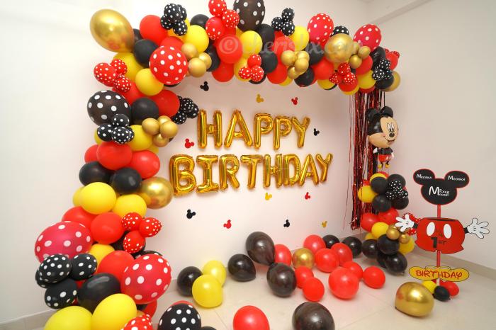 Mickey mouse birthday decoration