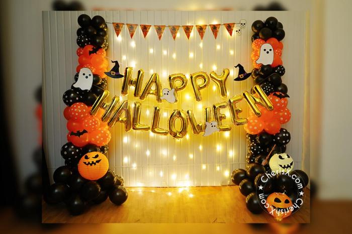 Halloween birthday party decoration