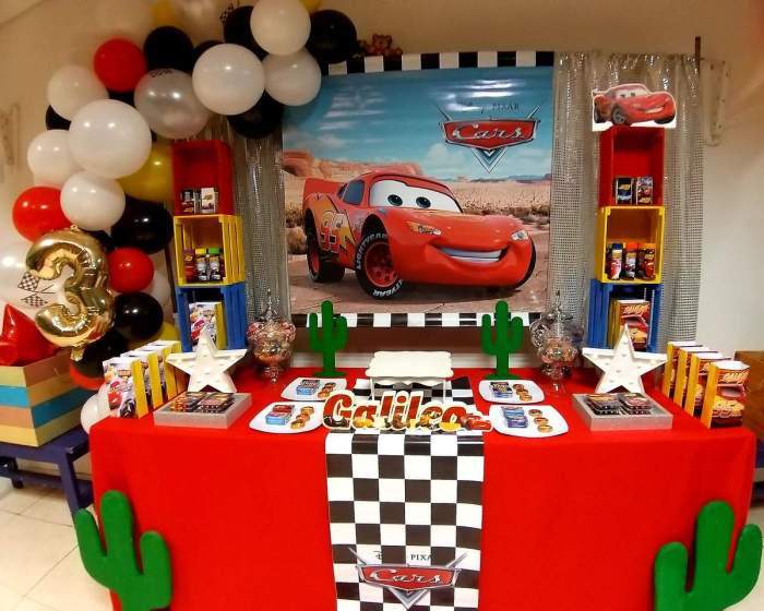 Disney cars decoration party