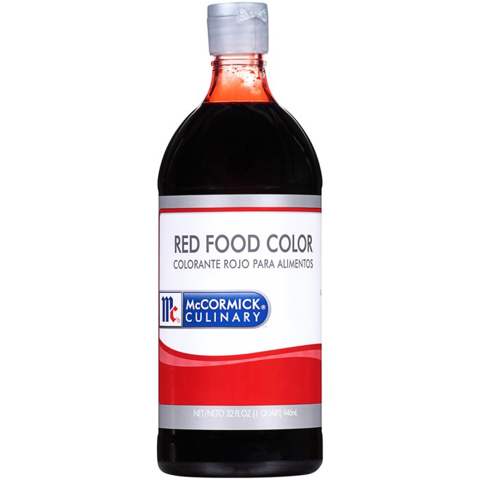 Mccormick red food coloring