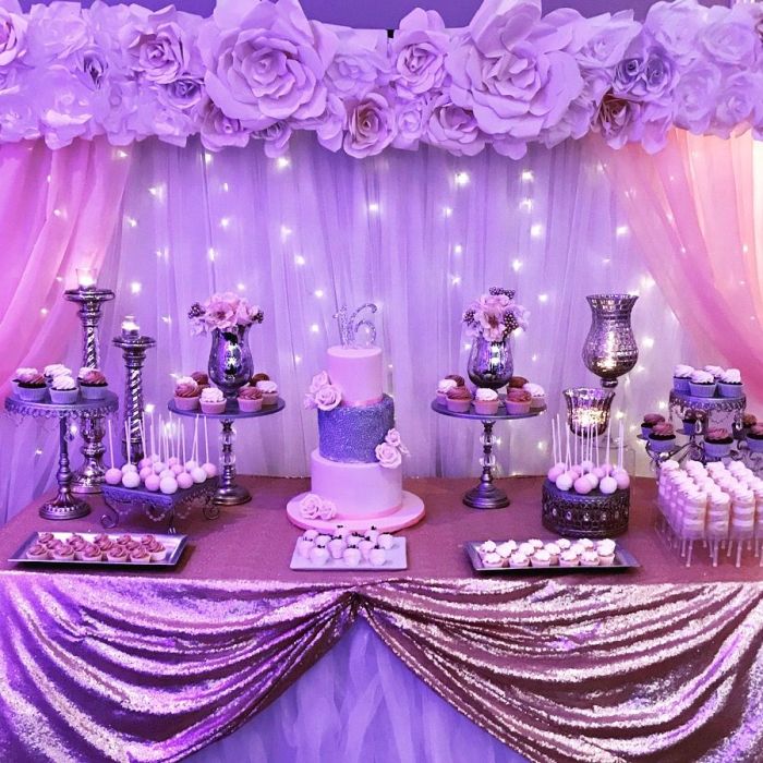 Decoration sweet sixteen party