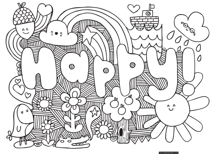 Free coloring pages for teens