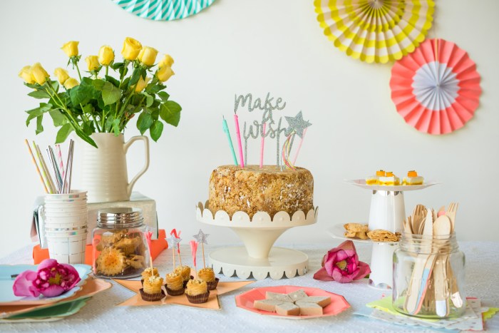 Tea party ideas table colorful settings adults shower bridal parties themes kara karaspartyideas birthday theme high catchmyparty setup decorations setting