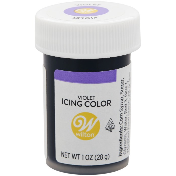 Wilton violeta alimentar corante violet icing festasparty walmart