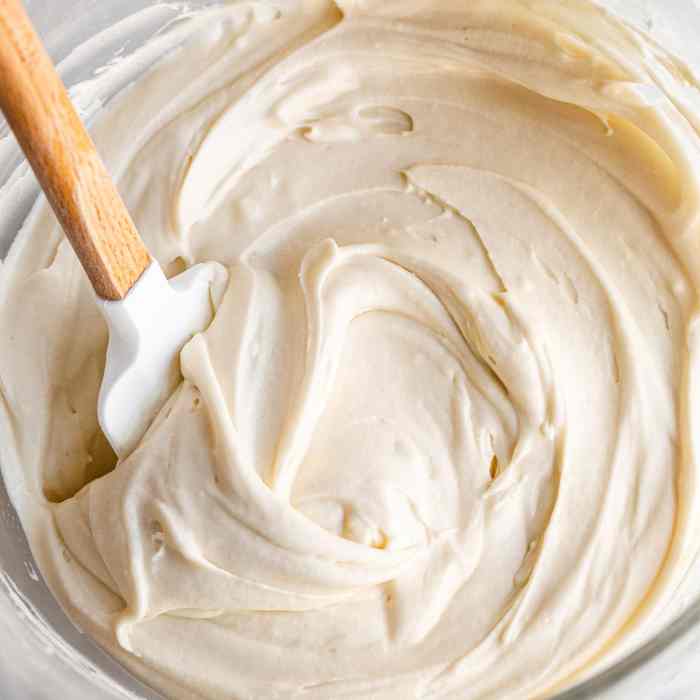 Food coloring cream cheese frosting