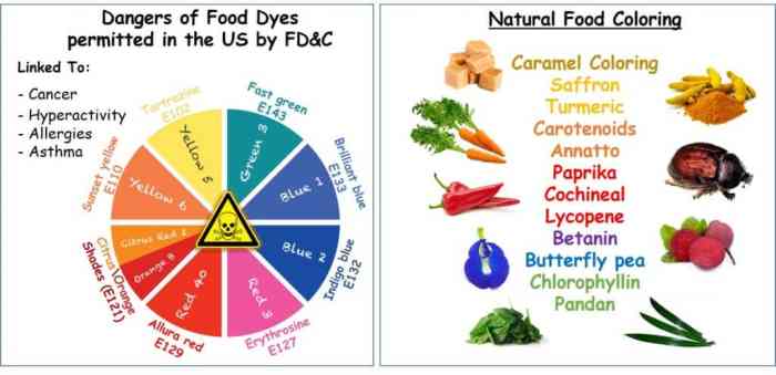 Non toxic food coloring