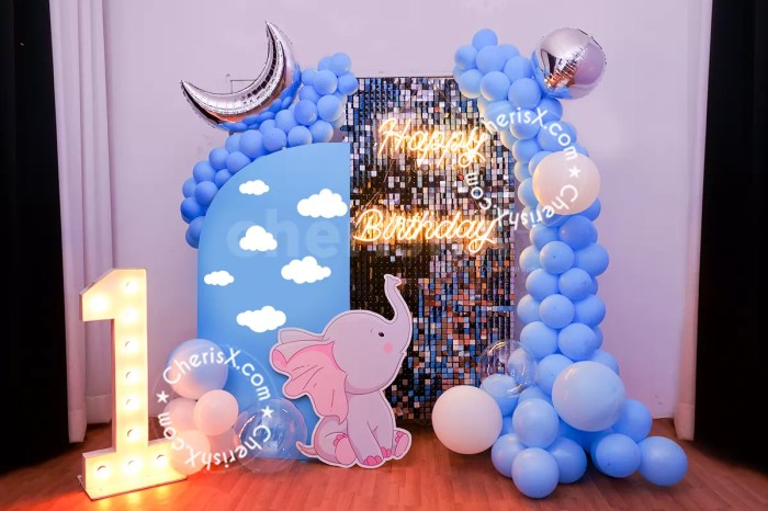 Decoration for first birthday party