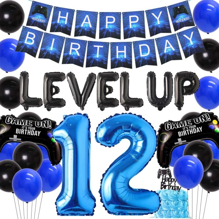 12th birthday decoration ideas