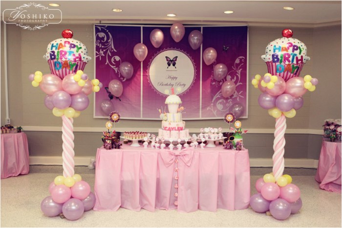 Decoration for first birthday party