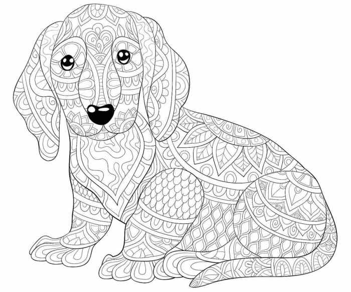 Puppy coloring pages printable