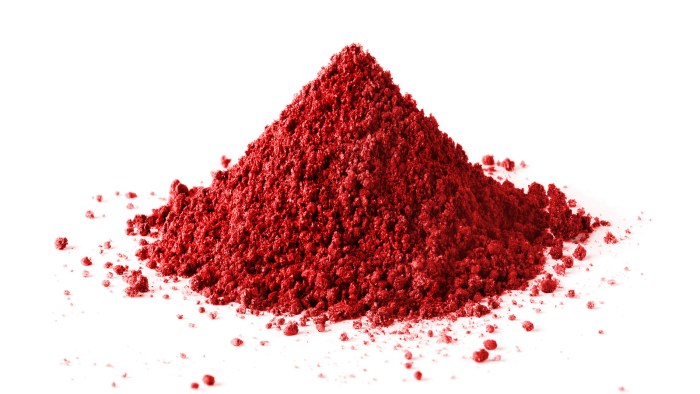 Natural red food coloring