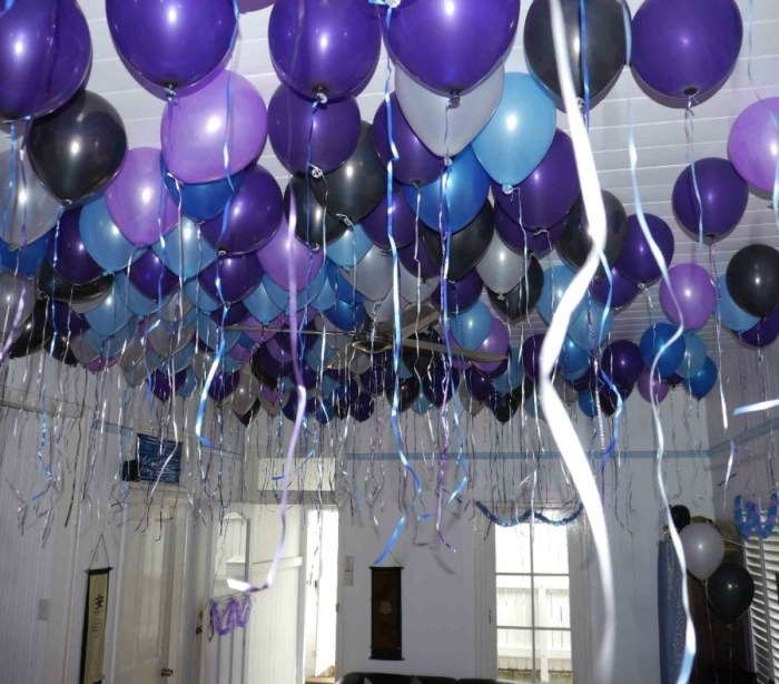 Balloon decoration for birthday party ideas