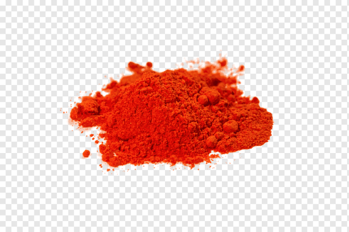 Powdered red food coloring