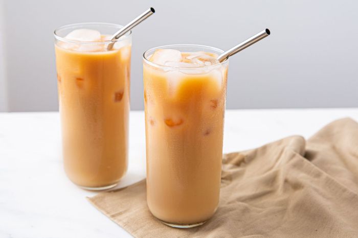 Thai iced tea without food coloring